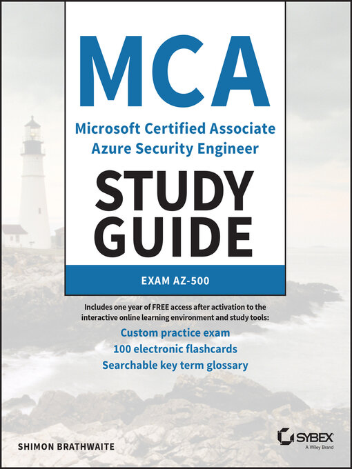 Title details for MCA Microsoft Certified Associate Azure Security Engineer Study Guide by Shimon Brathwaite - Available